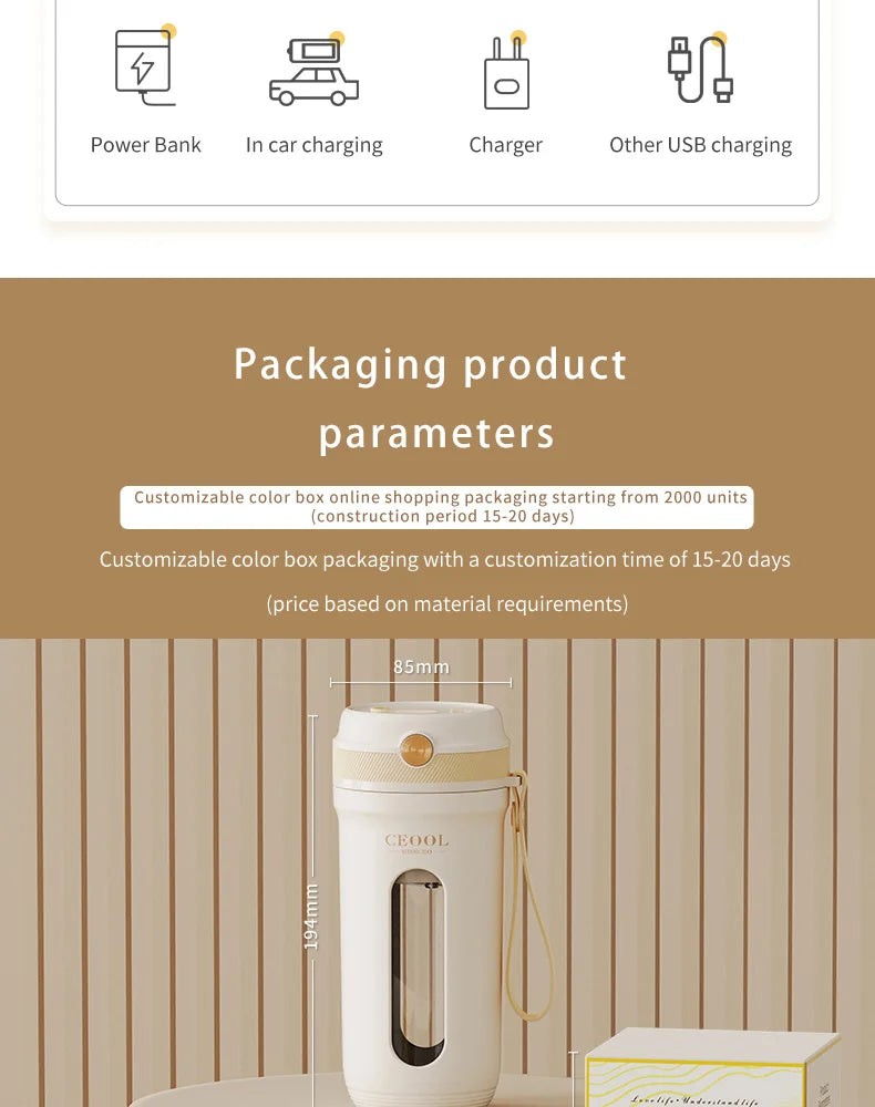 Blendee Mini Portable Smoothie Maker