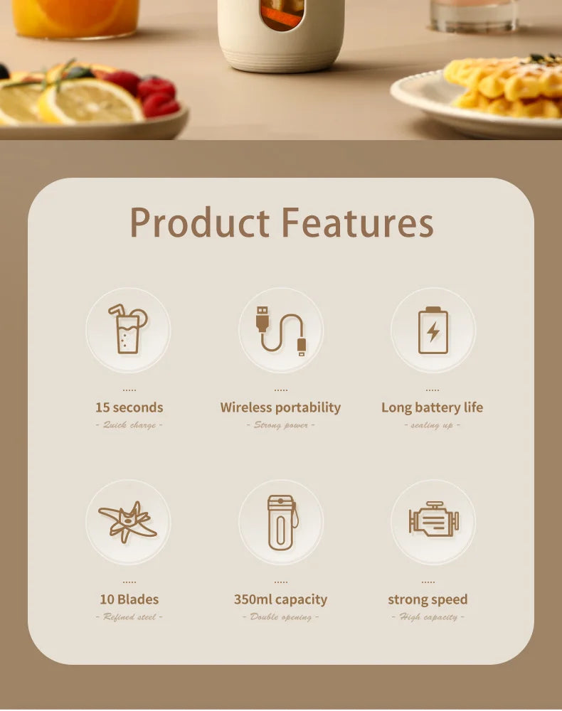 Blendee Mini Portable Smoothie Maker