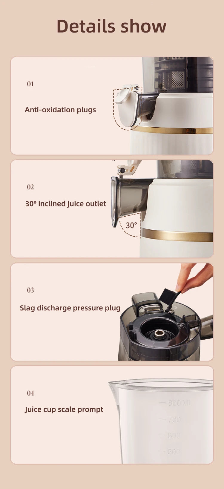 Blendee ColdPress Slim Juicer