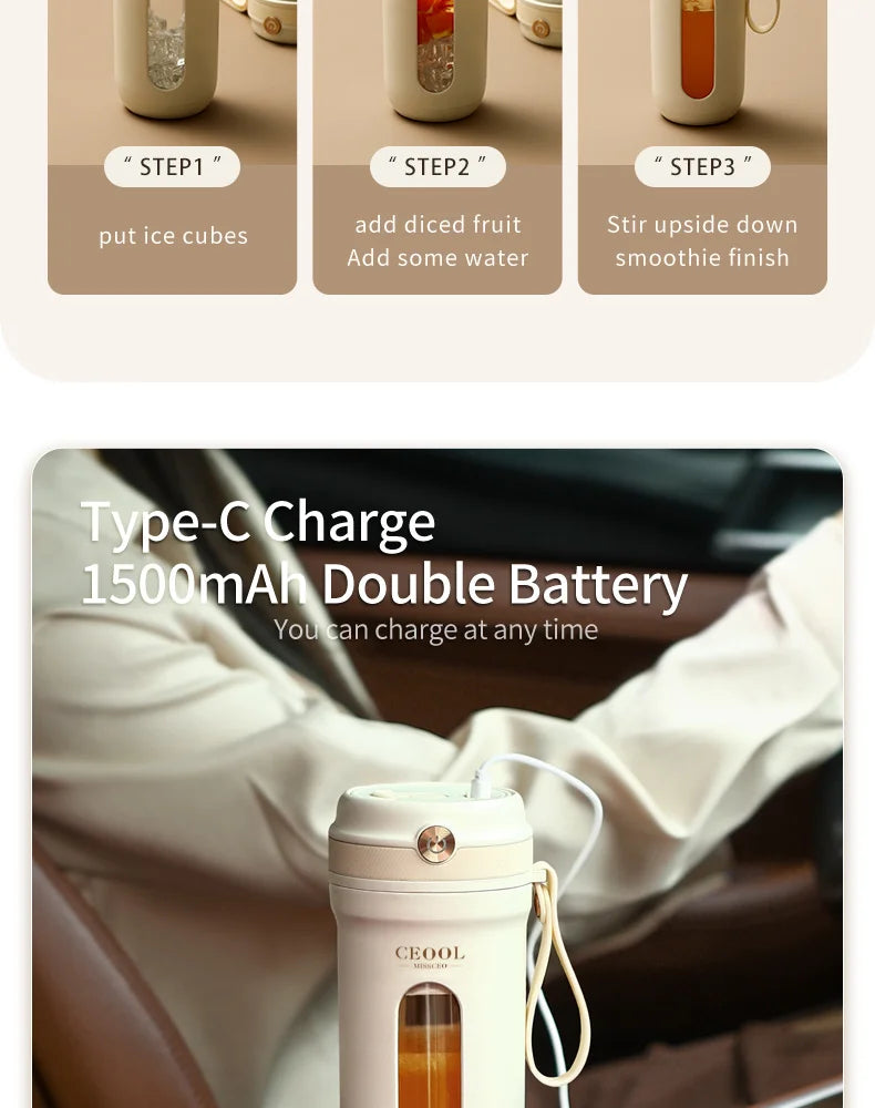 Blendee Mini Portable Smoothie Maker